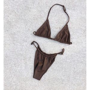 SLATE SWIM Rain Bikini Set (S)